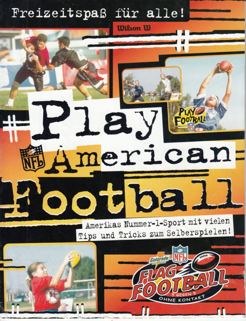 NFL Flag: Play American Football Infoheft 1998
