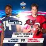 NFL Spiel Buccaneers vs. Seahawks in Deutschland
