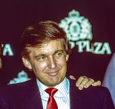 Donald Trump in den 80iger Jahren