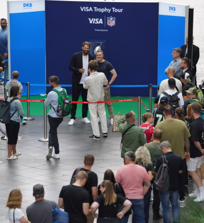 Visa Trophy Tour mit Sebastian Vollmer