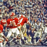 Len Dawson (16) Chiefs vs. Vikings im Super Bowl 1970