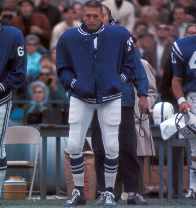 Johnny Unitas 1965, Quarterback der Indianapolis Colts