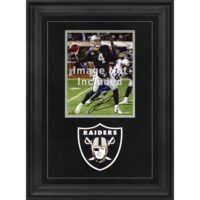 Las Vegas Raiders Deluxe vertikaler Fotorahmen 8 x 10 Zoll mit Teamlogo