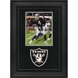 Las Vegas Raiders Deluxe vertikaler Fotorahmen 8 x 10 Zoll mit Teamlogo