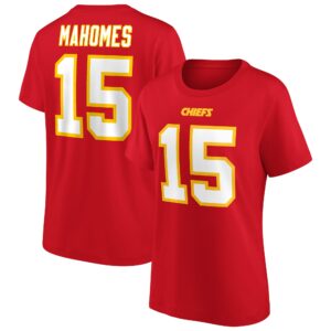 Kansas City Chiefs Name & Nummer Grafik T-Shirt – Damen