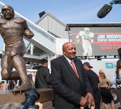 Jim Brown, Cleveland Browns Legende