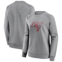 Tampa Bay Buccaneers Rundhals-Sweatshirt mit Mono-Logo und Grafik – Damen