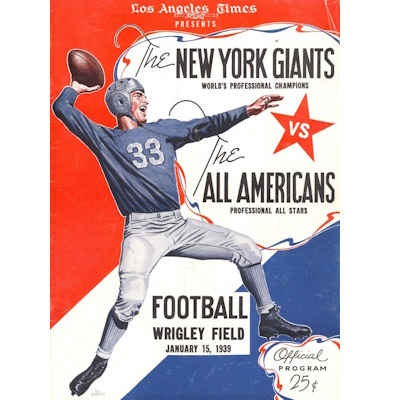 NFL All Star Game 1938
