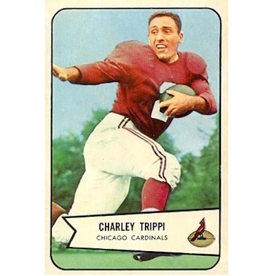 Charley Trippi, Bowman Football Trading Card