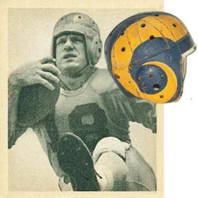 Fred Gehrke bemalte erstmals den Helm der Los Angeles Rams mit Hörnern