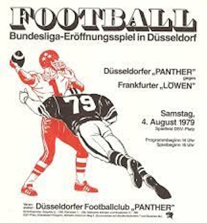 Düsseldorf Panther vs. Frankfurt Löwen 1979