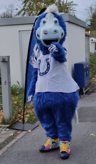 "Blue", das Maskottchen der Indianapolis Colts