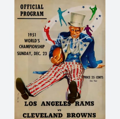 NFL Finale 1951, Los Angeles Rams vs. Cleveland Browns