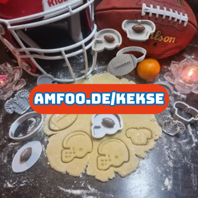 American Football Cookie Maker