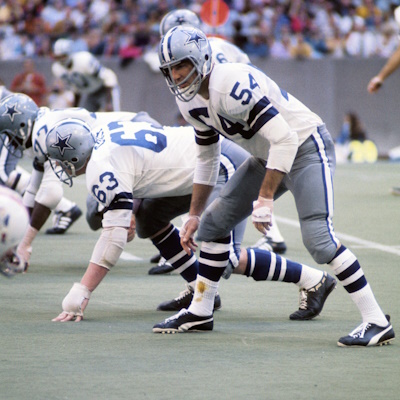 Chuck Howley (54) Dallas Cowboys Super Bowl MVP 1971