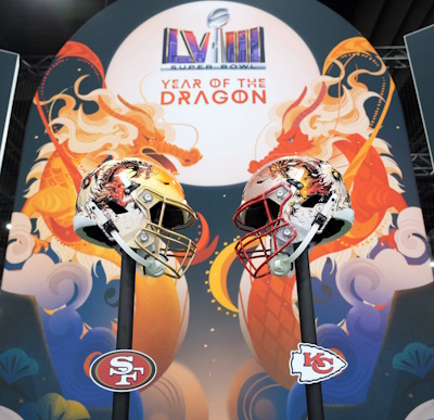 NFL feiert Jahr des Drachen zum Super Bowl