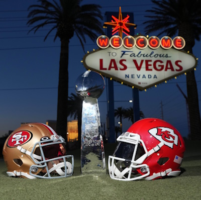 Super Bowl Las Vegas, San Francisco 49ers vs. Kansas City Chiefs