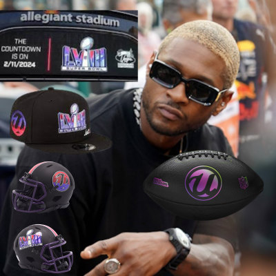 Usher Super Bowl LVIII Merchandise Kollektion