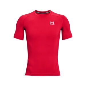 Under Armour HeatGear® Compression Short Sleeve rot XL