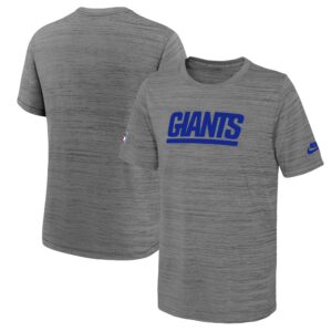 New York Giants Nike Dri-FIT Alt Velocity T-Shirt – Jugendliche