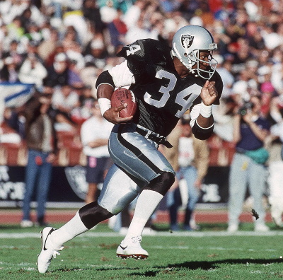 Bo Jackson, (34) Los Angeles Raiders, 1990