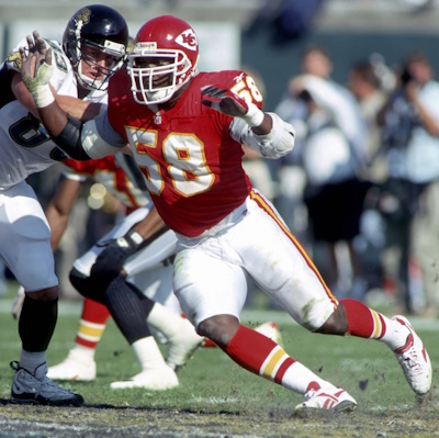 NFL Legende Derrick Thomas