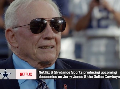 Dallas Cowboys Owner Jerry Jones in Netflix Doku