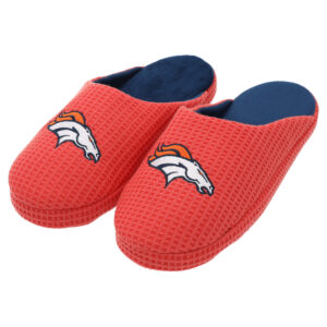 Denver Broncos Big Logo Waffle Slipper – Herren