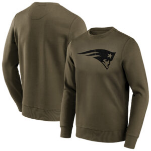 New England Patriots Fashion Preferred Logo Crew Sweatshirt – Big & Tall – Herren