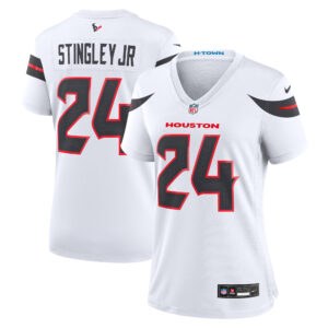 Houston Texans Nike Auswärtstrikot – Weiß – Derek Stingley Jr. – Damen