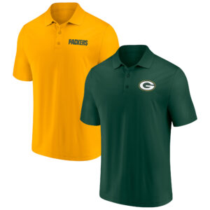 Grün/Goldenes Green Bay Packers Dueling Polo-Set im 2er-Pack Fanatics für Herren