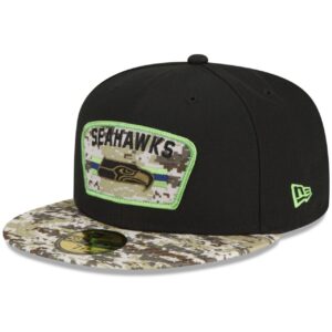 New Era 59FIFTY Cap Salute to Service – NFL Seattle Seahawks