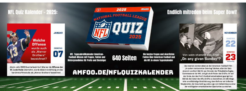 NFL Quizkalender 2025