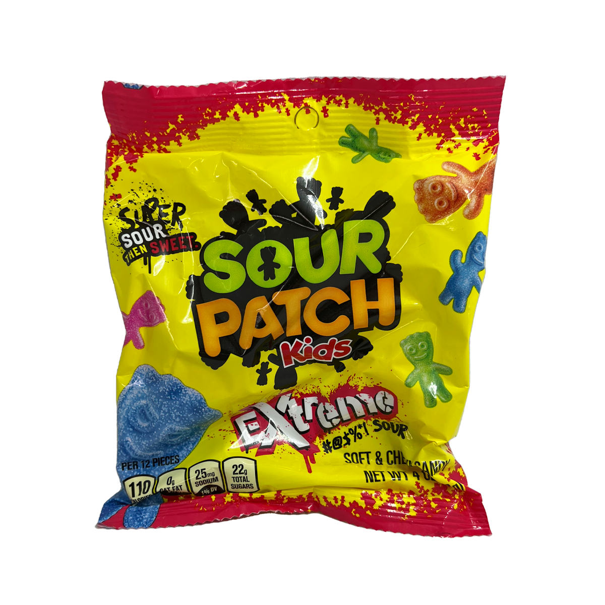 12er Pack Sour Patch Kids Extreme Sour 113g