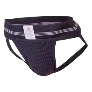 Jockstrap 3″ Tiefschutzhose, Waistband – schwarz Gr. L