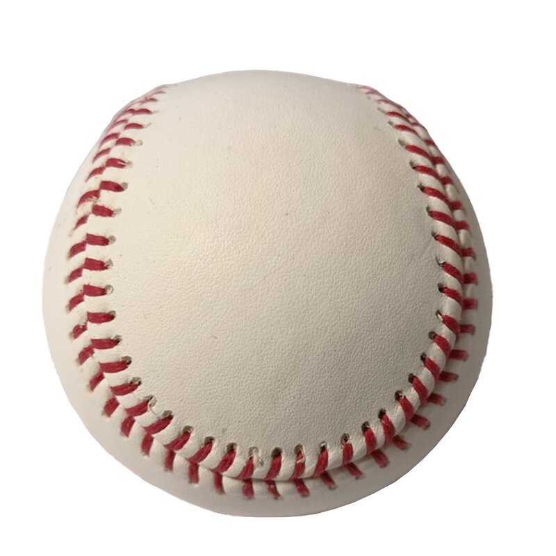 Leder Baseball Ball / Kuhleder, Wolle + Kork Kern