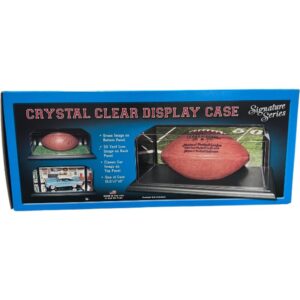 Markwort Football Display Case, crystal clear display case