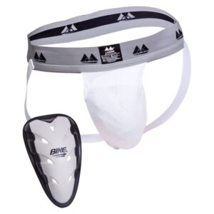 MM Tiefschutzhose mit Bike Cup – weiß Gr. L
