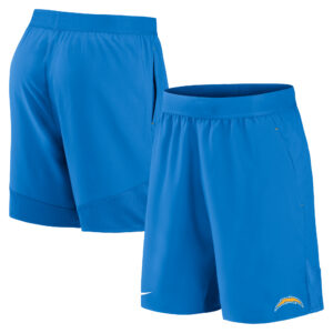 Herren-Stretch-Webshorts der Los Angeles Chargers in Pulverblau von Nike