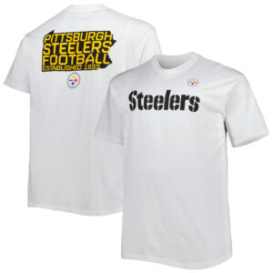 Pittsburgh Steelers Hot Shot Fanatics-T-Shirt für Herren in großen Größen aus der Hometown Collection