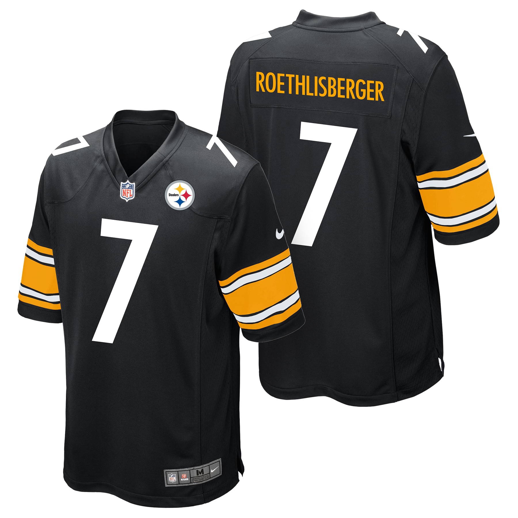 Pittsburgh Steelers Nike Game Heimtrikot – Ben Roethlisberger – Herren