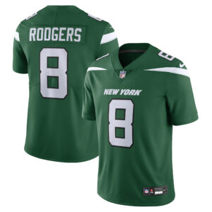 Herren Nike Aaron Rodgers Gotham Grünes New York Jets Vapor Untouchable Limited Trikot