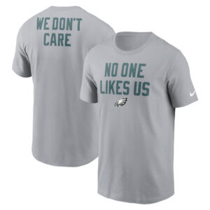 Graues Nike Philadelphia Eagles Local-T-Shirt für Herren