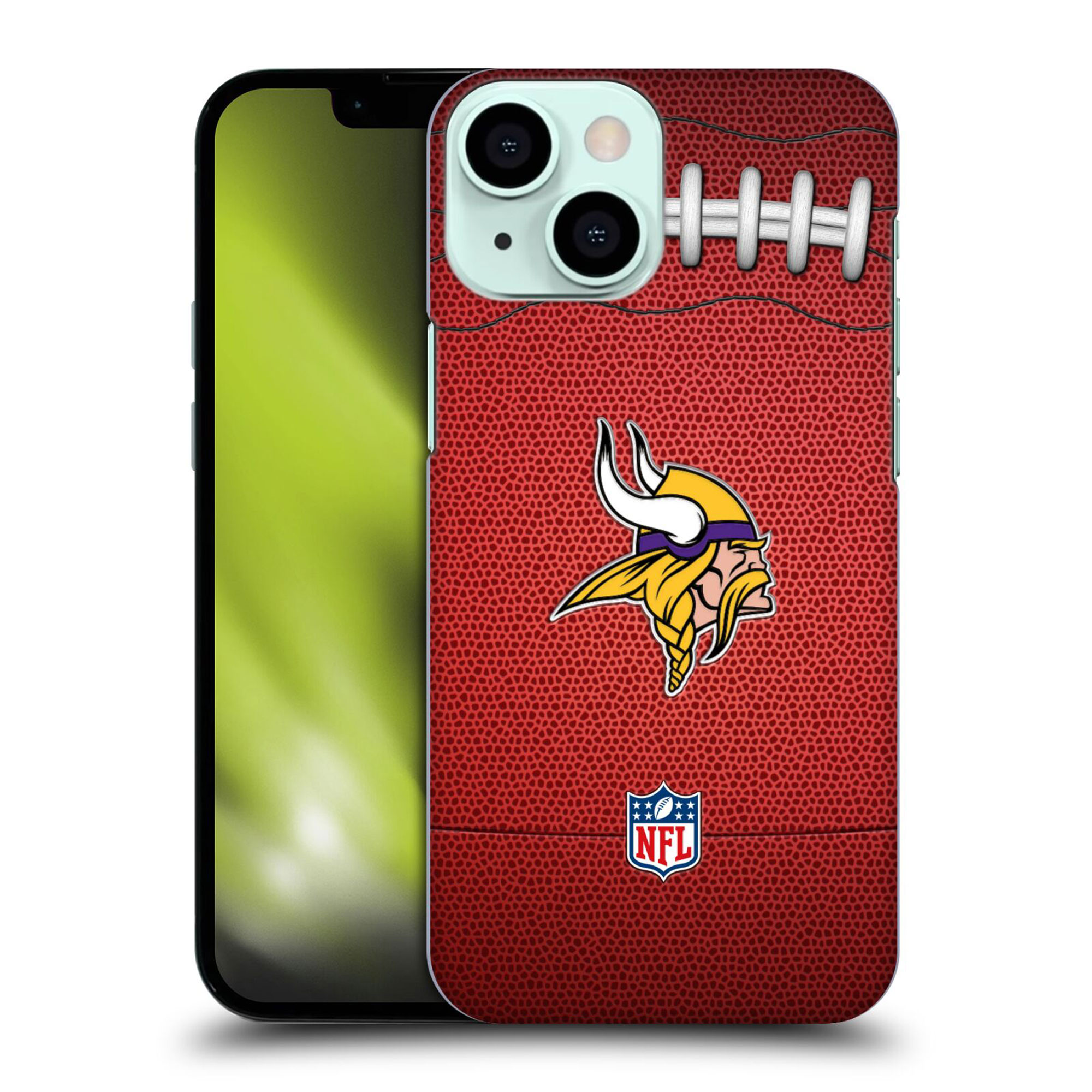 Minnesota Vikings Hartschalen-Handyhülle mit Football-Grafik – iPhone