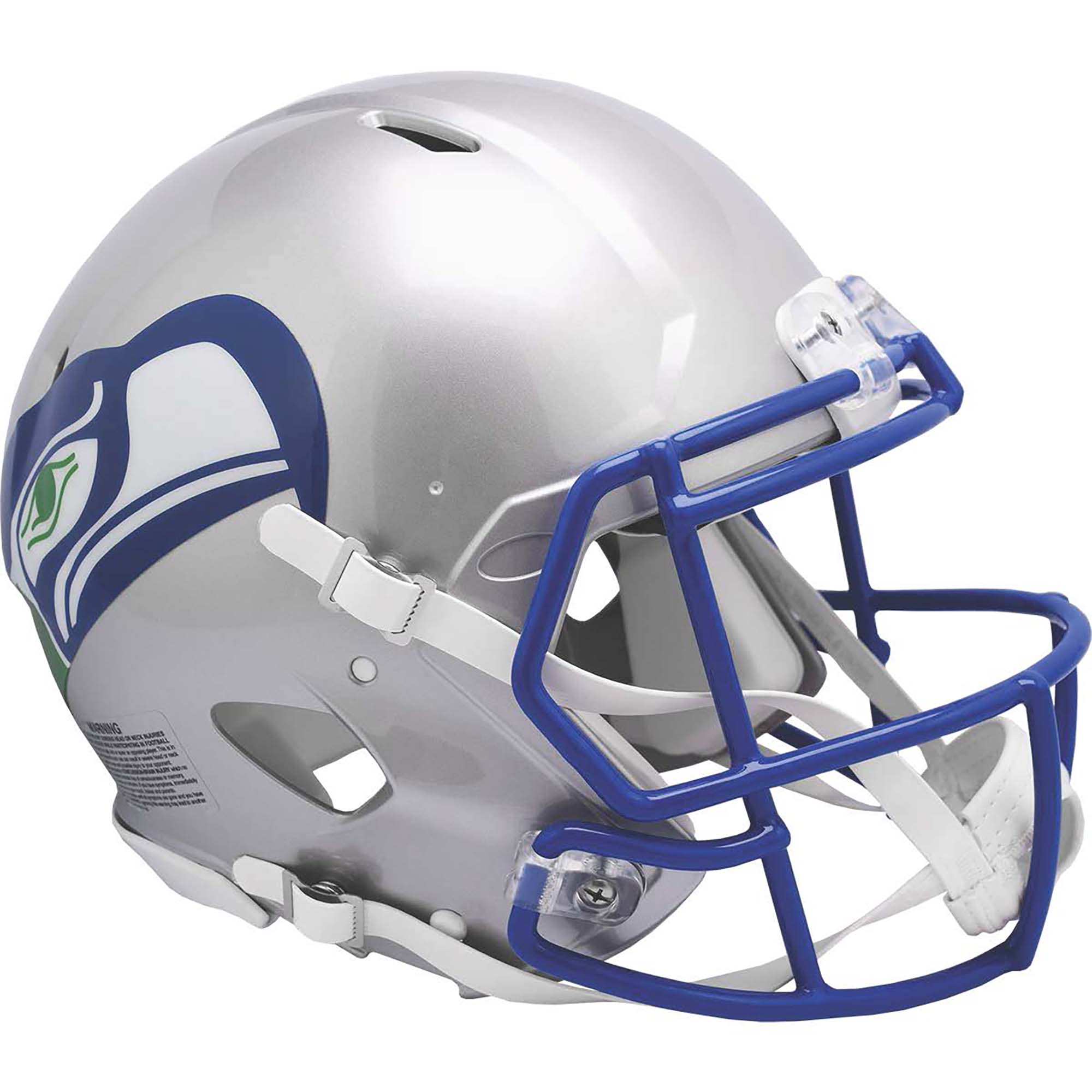 Riddell Seattle Seahawks 1983-2001 Throwback Speed ​​Original-Helm in Originalgröße