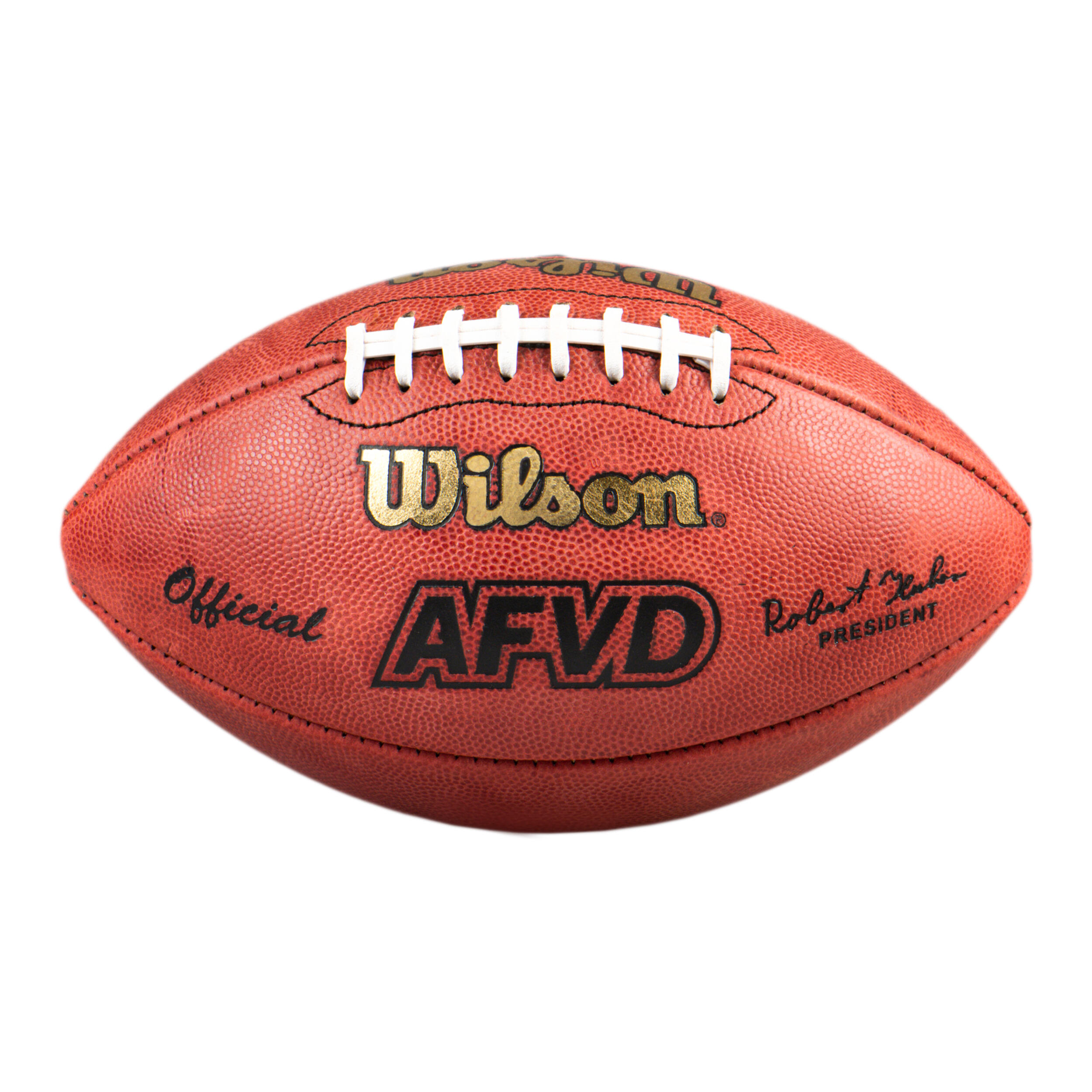 American Football Ball offizielle Grösse – AFVD Game Ball WTF1000 braun