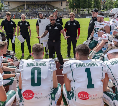 Amtierender Meister empfängt die Unicorns in Potsdam