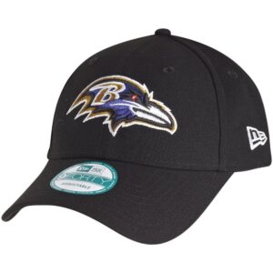 New Era 9Forty Cap – NFL LEAGUE Baltimore Ravens schwarz