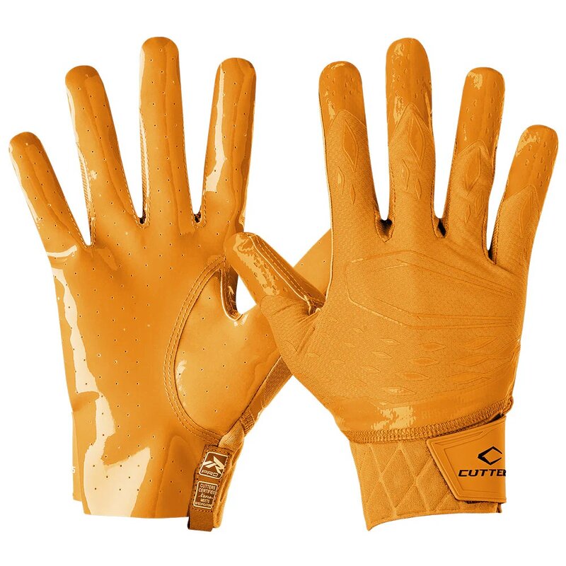 Cutters CG10440 Rev Pro 5.0 Receiver Gloves – solid gelb Gr.2XL