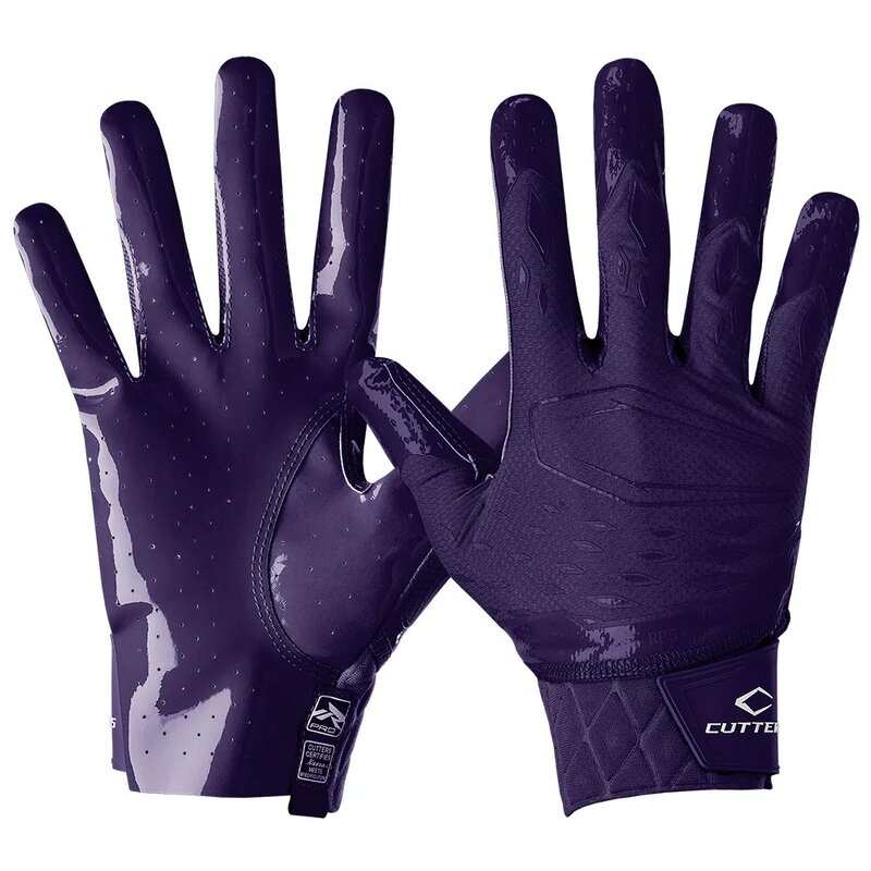 Cutters CG10440 Rev Pro 5.0 Receiver Gloves – solid lila Gr.2XL